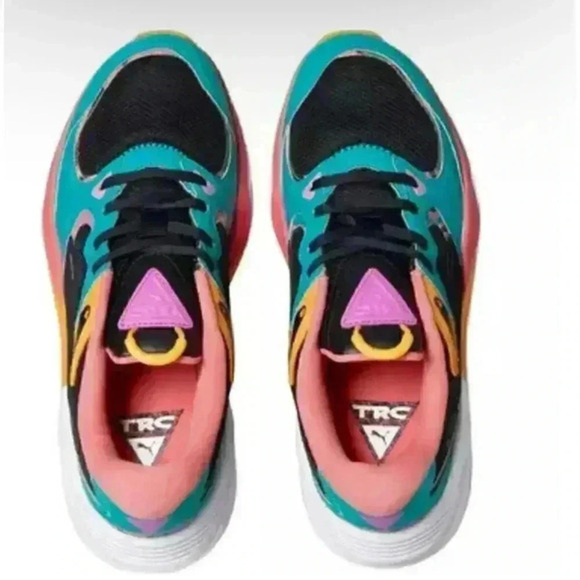 Puma TRC Blaze of Glory Retro Colorful Running Shoes Women PUMA TRC Mira Heatwave \